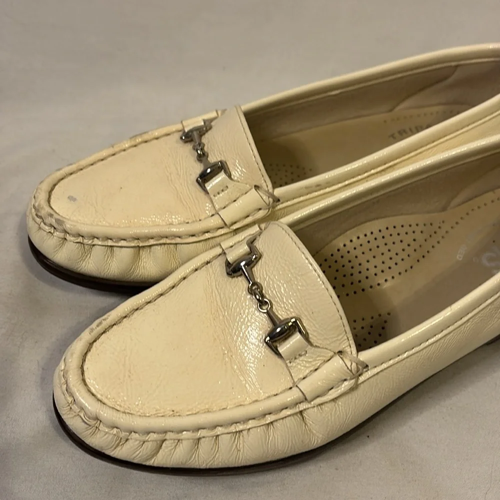 SAS Comfort Bit Loafers White Size 7 Medium